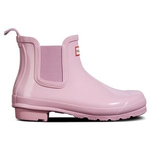 Hunter Women's Original Chelsea Boot in Pink
